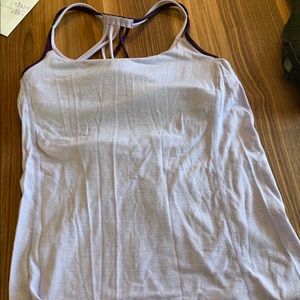 Lululemon tank with built in sports bra